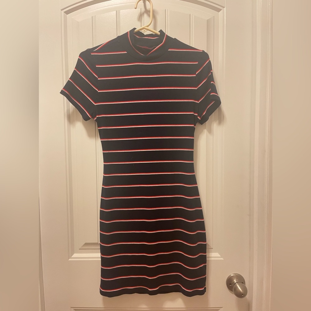 TOBI striped mini dress size M
